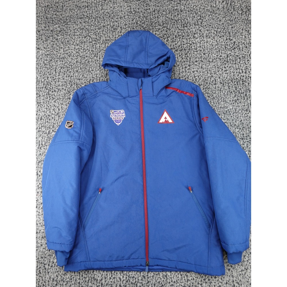 Fanatics Colorado Avalanche NHL Stadium Series Jacket Mens XL Blue MVAD